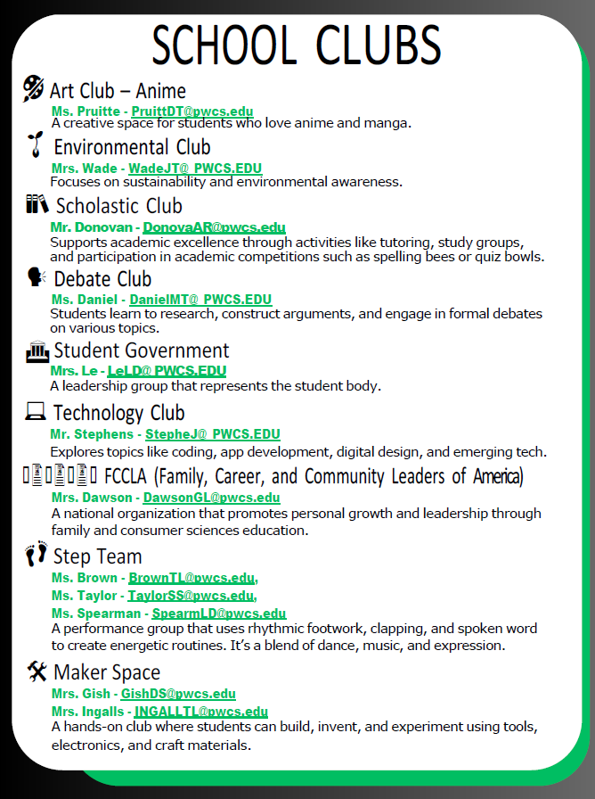 club description