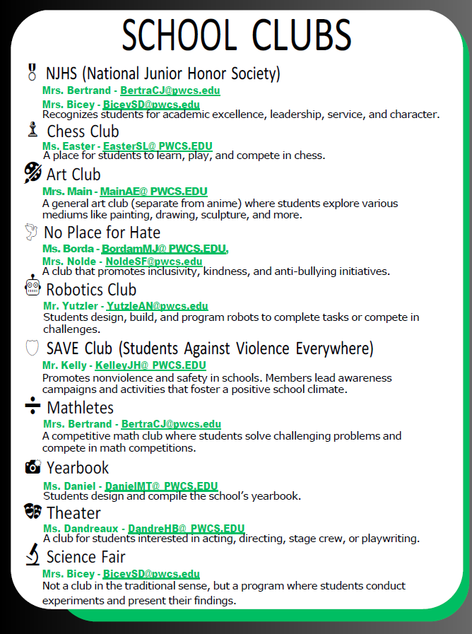 Club descriptions page 2
