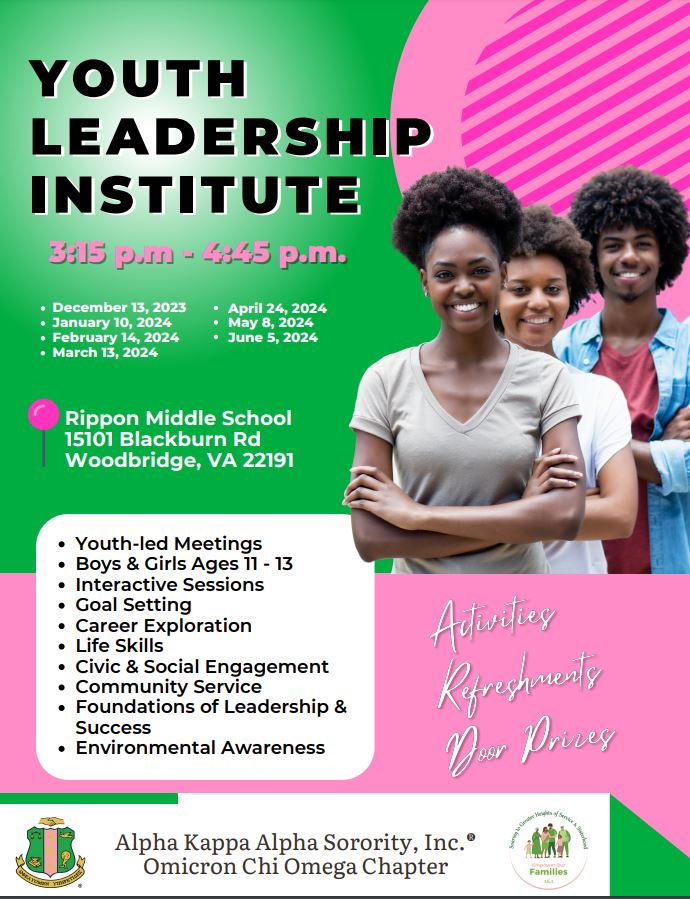 youth leadership flyer