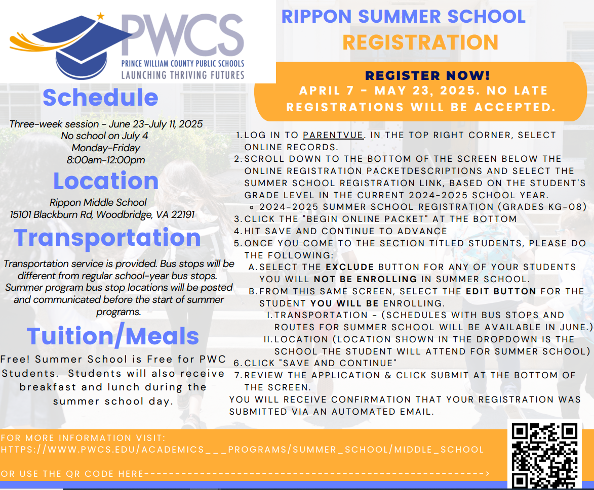 summer school flyer